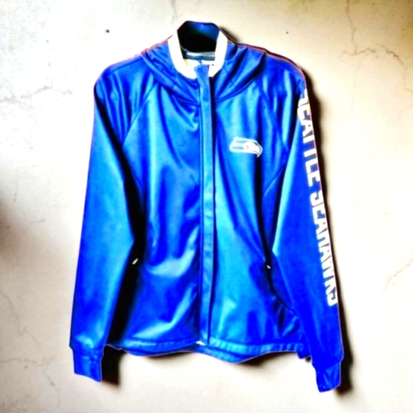 NFL SEAHAWKS Plus Size Kick-off  Soft Shell Jacket XXL NEW - Picture 1 of 16